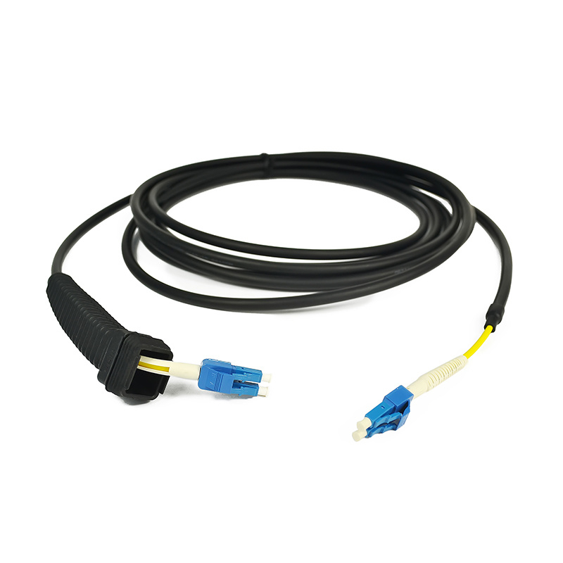 Cable de parche LC Duplex LC de Boot NSN