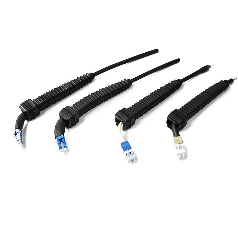 Cable de parche LC Duplex LC de Boot NSN