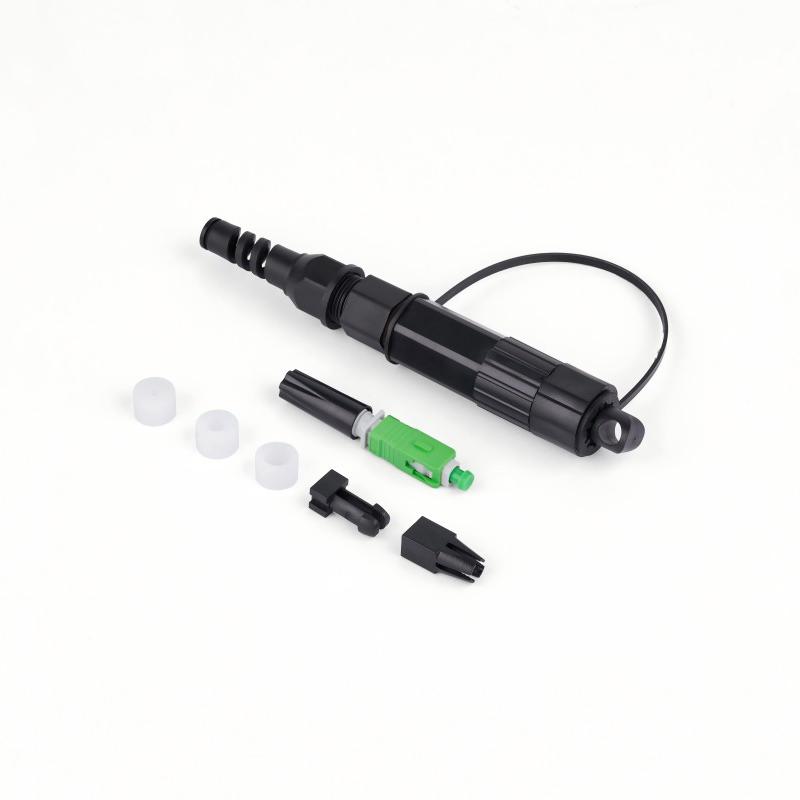 Conector impermeable rápido de campo instalable