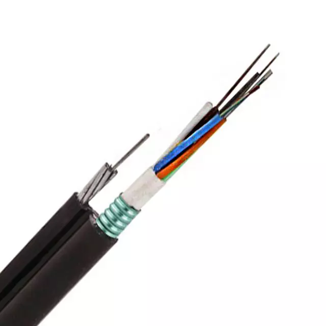 Tubo suelto varado Figura-8 Cable de fibra óptica autosuficiente Gytc8s