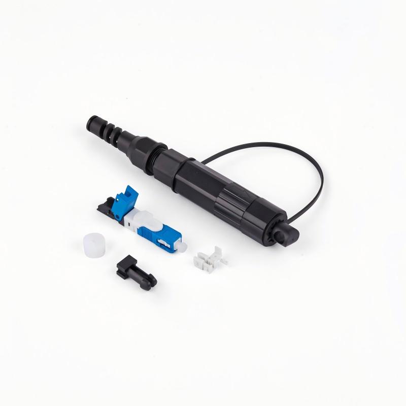 Conector impermeable rápido de campo instalable